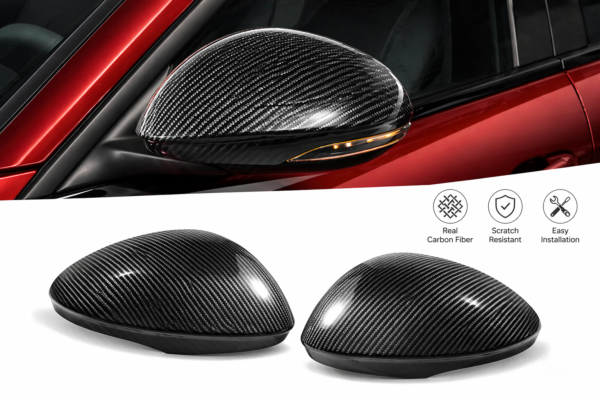 Calotte Specchietti Retrovisori in Carbonio per Alfa Romeo Giulia